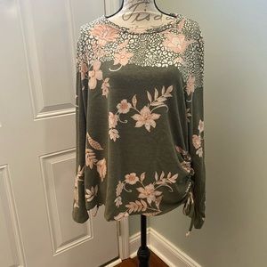 Floral sweater bought from Stitch Fix.